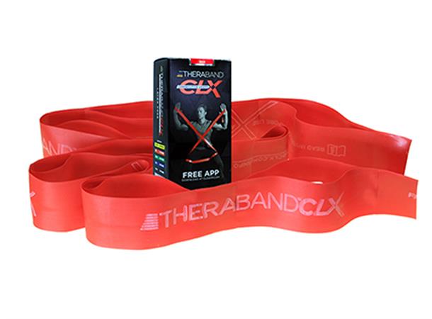 Thera-Band® CLX Band 22 m Medium - Rød